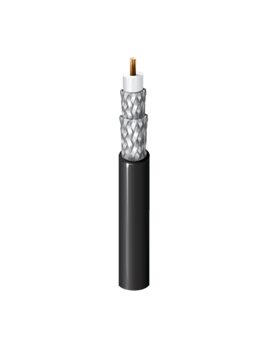 Belden 1505F RG59/U 75 Ohm HD-SDI Digital Video Cable – 22AWG Stranded, 98% TC Double Braid Shield UAE