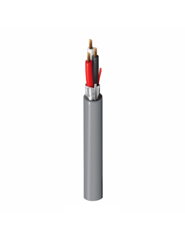 Belden 4301FE Security & Alarm Cable – 3C 18AWG Stranded BC, PE/LSZH, Foil Shielded UAE