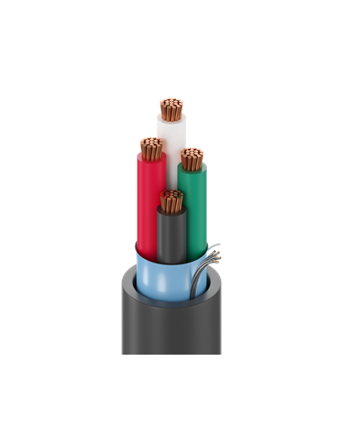 Belden 5202FE Security & Commercial Audio Cable – 4C 16AWG Stranded BC, Foil Shielded UAE